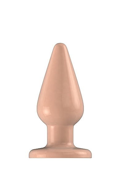 Buttplug - Rubber - 5 Inch - Model 2 - Flesh