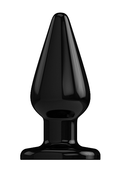 Buttplug - Rubber - 7 Inch - Model 2 - Black