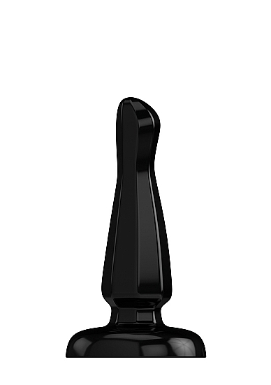 Buttplug - Rubber - 5 Inch - Model 3 - Black