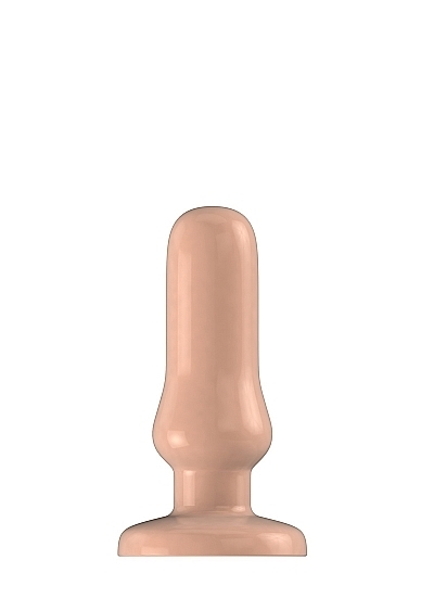 Buttplug - Rubber - 4 Inch - Model 4 - Flesh