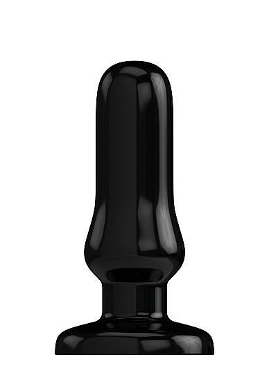 Buttplug - Rubber - 6 Inch - Model 4 - Black