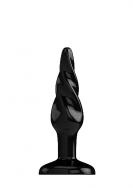 Buttplug - Rubber - 5 Inch - Model 5 - Black