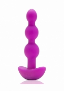 Triplet Anal Beads - Fuchsia