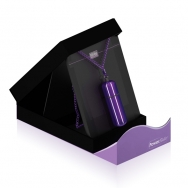 MiVibe Necklace Purple Chain & Purple Bullet
