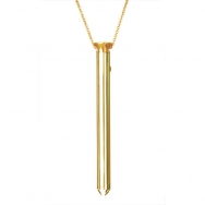 Crave - Vesper Vibrator Necklace Gold