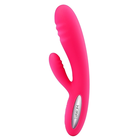 Svakom - Adonis Rabbit Vibrator Plum Red