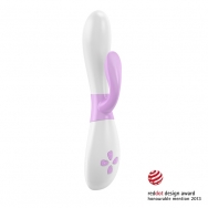 Ovo - K2 Rabbit Vibrator Pink White
