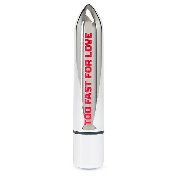 Motley Crue - Too Fast For Love 10 Function Bullet Vibrator Silver