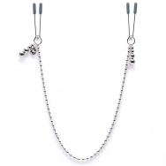 Darker At My Mercy Beaded Chain Nipple Clamps