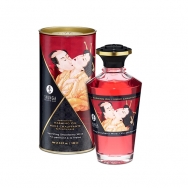 Shunga - Aphrodisiac Warming Oil Sparkling Strawberry Wine 100 ml