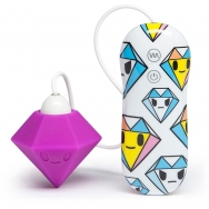 Tokidoki - Silicone Purple Diamond Clitoral Vibrator