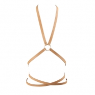 Bijoux Indiscrets - Maze Multi Position Body Harness Brown