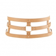Bijoux Indiscrets - Maze Wide Belt Brown