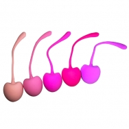 Shibari - Pleasure Cherry Kegel Balls (Multi-Weighted/5 pack)