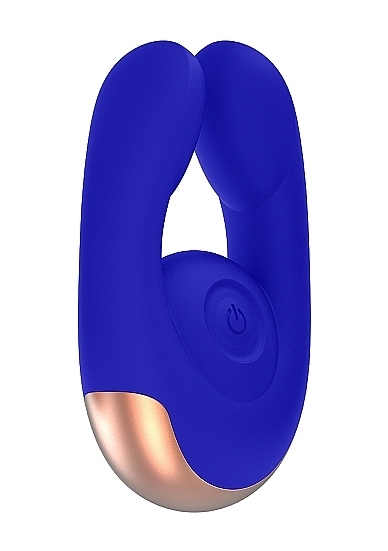 Dual Motor Clitoral Stimulator - Fancy - Blue