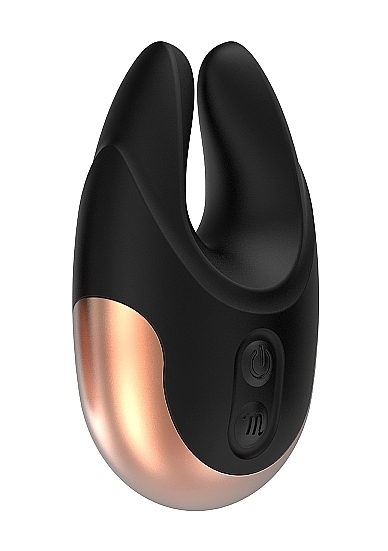 Dual Motor Clitoral Stimulator - Lavish - Black