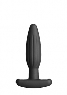 Silicone Noir Rocker Butt Plug - Small