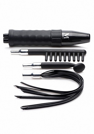 IS E-Stim Wand w 3 Silicone Attachments