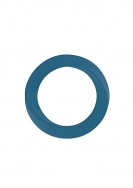 Infinity - Thin - Medium Cockring - Blue