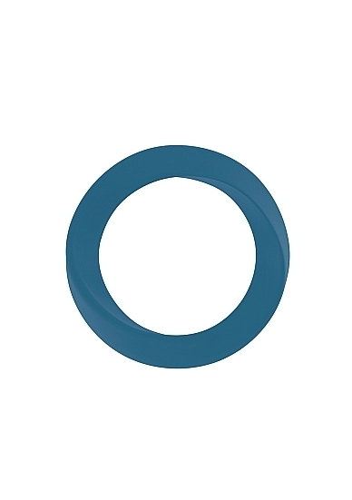 Infinity - Thin - Medium Cockring - Blue