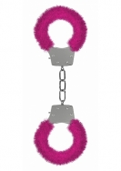Pleasure Handcuffs Furry - Pink