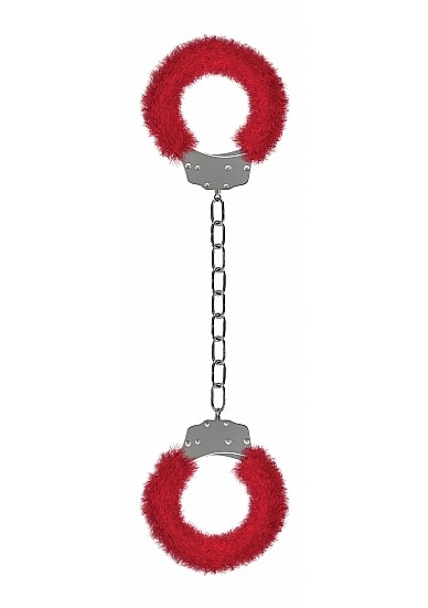 Beginner's Legcuffs Furry - Red