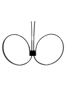 Zip Tie Cuffs - Extended - Black