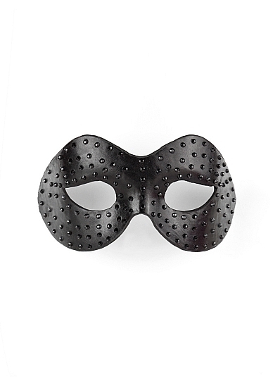 Diamond Moulded Mask - Black
