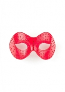Diamond Moulded Mask - Red