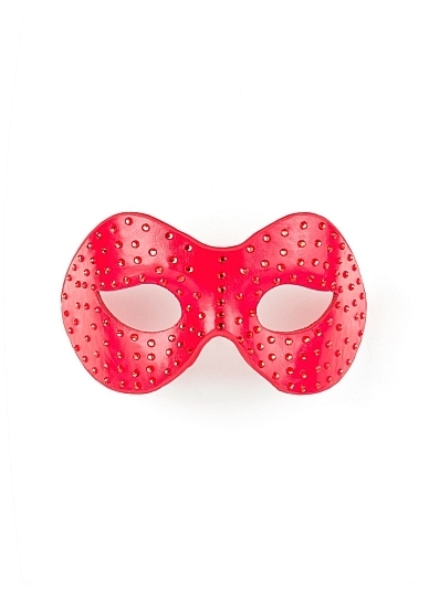 Diamond Moulded Mask - Red