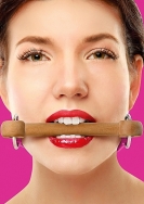 Wooden Bridle - Pink