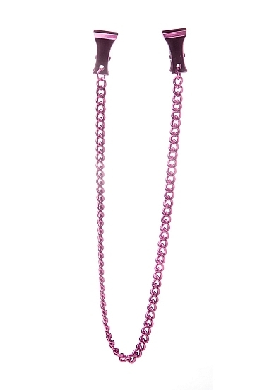 Pinch Nipple Clamps - Pink