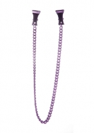 Pinch Nipple Clamps - Purple