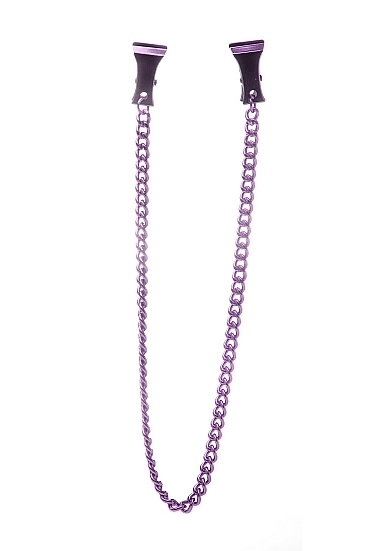 Pinch Nipple Clamps - Purple