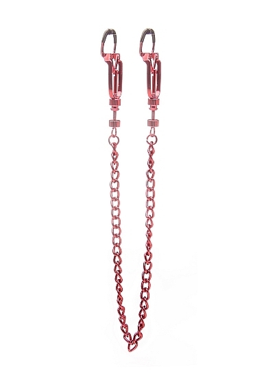 Helix Nipple Clamps - Red