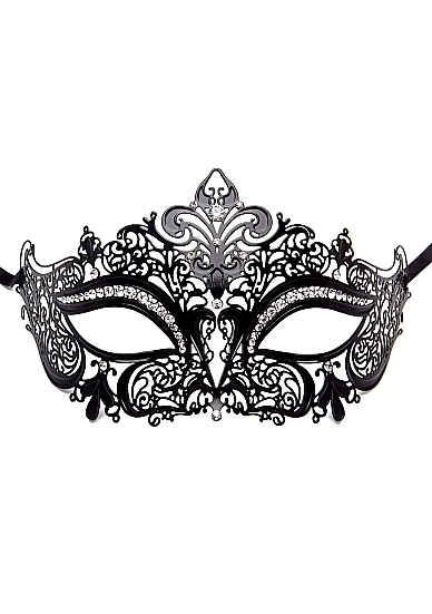 Princess Masquerade Mask - Black