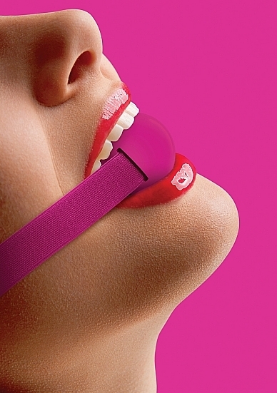 Elastic Ball Gag - Pink