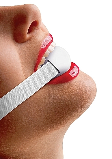 Elastic Ball Gag - White