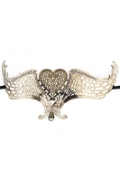 Swan Masquerade Mask - Gold