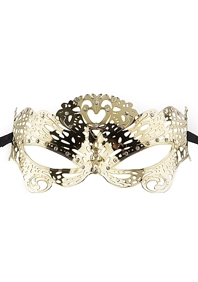 Butterfly Masquerade Mask - Gold