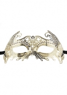 Sea Goddes Masquerade Mask - Gold