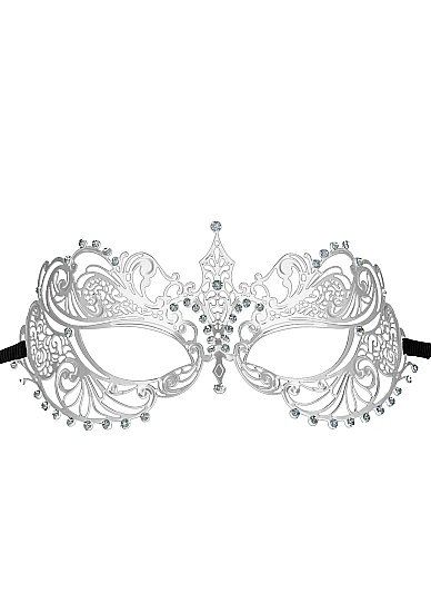 Phantom Masquerade Mask - Silver
