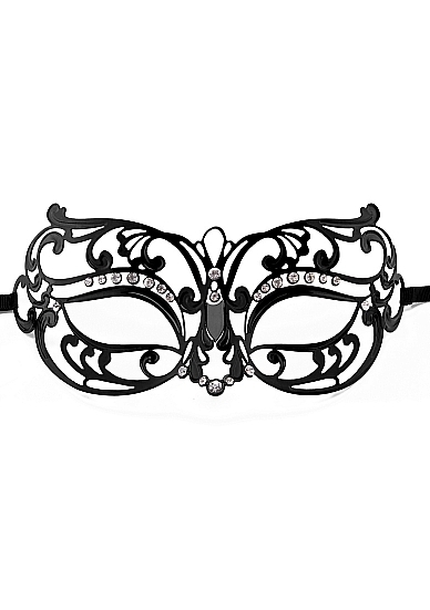 Tribal Masquerade Mask - Black