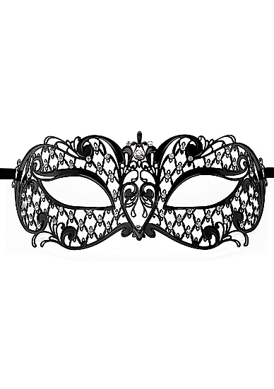 Angel Masquerade Mask - Black