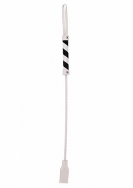 Cube Tipped Crop - Suede - White / Black