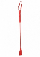 Cube Tipped Crop - Suede - Red