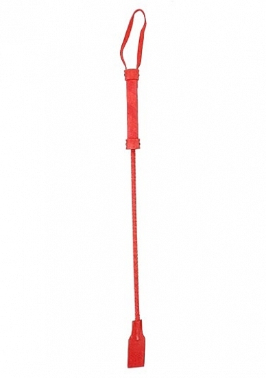 Cube Tipped Crop - Suede - Red