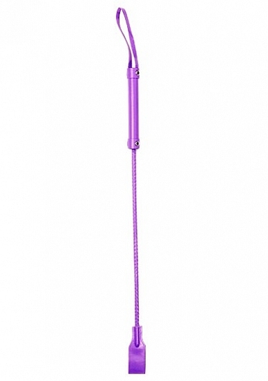 Cube Tipped Crop - PVC - Purple
