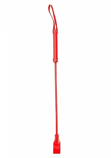 Cube Tipped Crop - PVC - Red