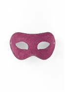 Eye Mask - Suede - Purple